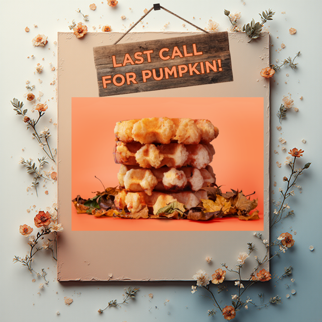 TRIPLE PACK: PUMPKIN SPICE LIÈGE WAFFLES (LAST CALL!)