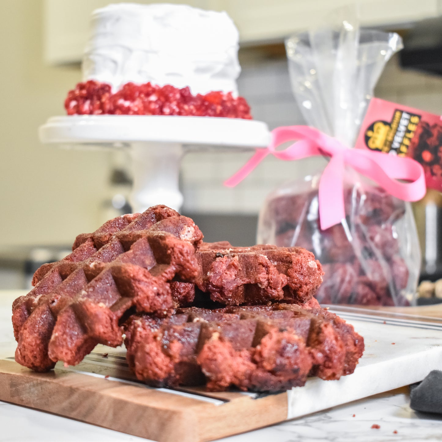 Triple Pack: Red Velvet Waffles